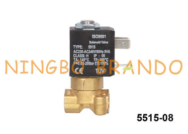 2 Way NC Brass Solenoid Valve For Coffee Machine 5515 Ceme Type 230VAC 220VAC 24VDC