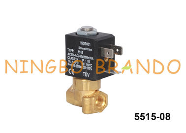 2/2 Way Normally Closed Brass Solenoid Valve For Coffee Maker 5515 Ceme Type 230V