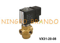 1/4 1/8 Inch 3 Way Quick Exhaust Brass Solenoid Valve VX31 VX32 VX33 VMI 230V 110V 24V