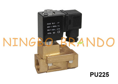 2/2 Way NC Shako Type Brass Solenoid Valve 3/4'' PU225-03 1/2'' PU225-04 220V 24V