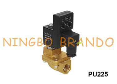 2/2 Way NC Shako Type Brass Solenoid Valve 3/4'' PU225-03 1/2'' PU225-04 220V 24V