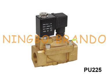 2/2 Way NC Shako Type Brass Solenoid Valve 3/4'' PU225-03 1/2'' PU225-04 220V 24V