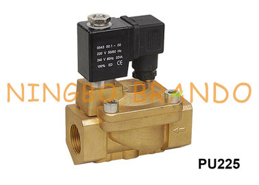 2/2 Way NC Shako Type Brass Solenoid Valve 3/4'' PU225-03 1/2'' PU225-04 220V 24V