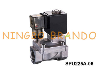 Shako Type Stainless Steel Solenoid Valve 3/4'' SPU225A-06 1'' SPU225A-08 220VAC 24VDC