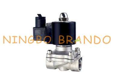 1/2'' 3/4'' Underwater Fountain Stainless Steel Solenoid Valve IP68 Waterproof 24VDC