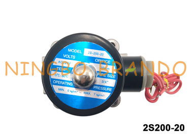 UNI-D Type SUW-20 2S200-20 G3/4&quot; Stainless Steel Solenoid Water Valve DC24V AC220V