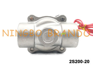 UNI-D Type SUW-20 2S200-20 G3/4" Stainless Steel Solenoid Water Valve DC24V AC220V