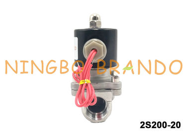 UNI-D Type SUW-20 2S200-20 G3/4&quot; Stainless Steel Solenoid Water Valve DC24V AC220V