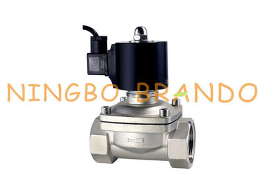 1 1/2'' 2'' Musical Fountain Stainless Steel Solenoid Valve IP68 Waterproof 220V AC 24V DC