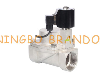 1'' 2'' IP68 220VAC Waterproof Stainless Steel Solenoid Valve For Air Blast Water Fountain