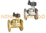 PS-25JF 1'' Flange Piston Pilot Operated Steam Stainless Steel Solenoid Valve 24VDC 220VAC