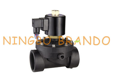 1/2&quot; 3/4&quot; PA66 Nylon Plastic Electric Solenoid Valve Normally Open 12V 24V DC 220V AC