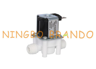 1/4'' 24VDC Domestic POM Plastic RO Solenoid Valve For Water Purifier