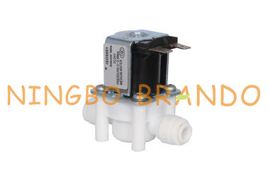 1/4'' 24VDC Domestic POM Plastic RO Solenoid Valve For Water Purifier