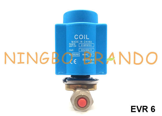 EVR 6 3/8'' 10mm SAE Flare Danfoss Type Refrigeration Solenoid Valve 032F8072