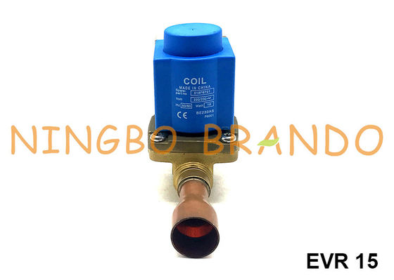 EVR 15 7/8'' 22mm ODF Danfoss Type Refrigeration Solenoid Valve 032F1225