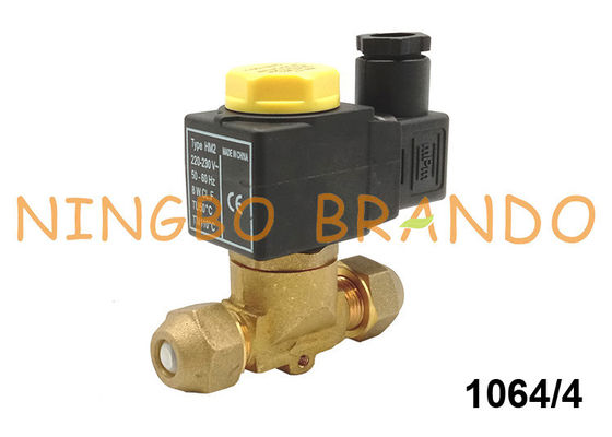 1064/4 Castel Type 1/2'' Refrigeration Solenoid Valve For HVAC 220V