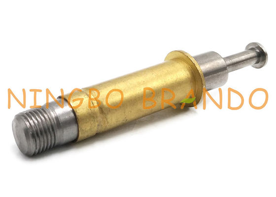 9mm OD Flange Seat Brass Guide Tube Armature Assembly For Humidifier Solenoid Valve