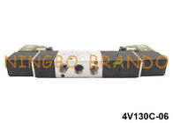 AirTAC Type 5/3 Way BSPT 1/8'' Pneumatic Solenoid Valve 24VDC 220VAC 4V130C-06
