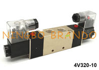 3/8'' NPT 4V320-10 5/2 Way Directional Control Valve Pneumatic Double Solenoid AC110V AC220V