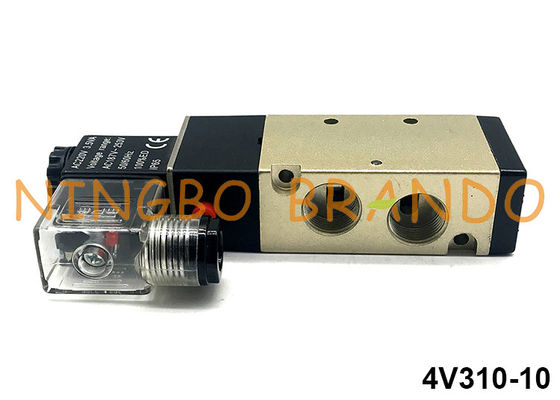 4V310-10 Airtac Type Pneumatic Solenoid Valve 3/8&quot; 5/2 Way 220VAC