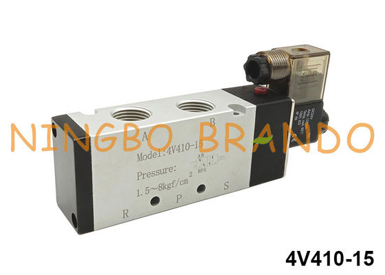 5/2 Way Pneumatic Solenoid Valve Airtac Type 4V410-15 1/2&quot; 220V 24V