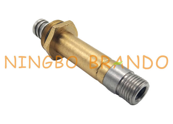 M12 Thread Brass Tube Pneumatic Solenoid Valve Armature Assembly