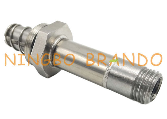 3/2 Way Normally Closed M20 Thread Seat 12.8mm OD Stainless Steel Plunger Tube Armature Assembly