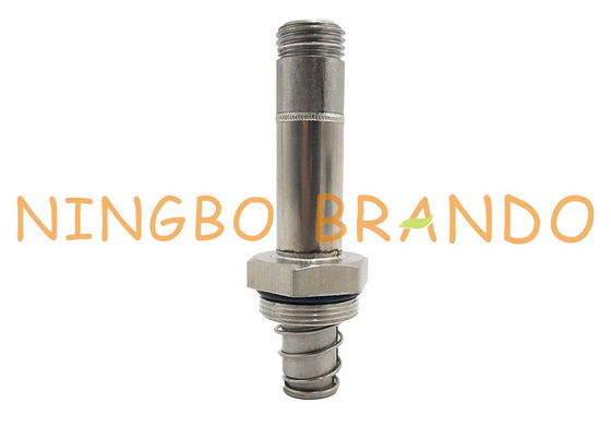 3/2 Way Normally Closed M20 Thread Seat 12.8mm OD Stainless Steel Plunger Tube Armature Assembly