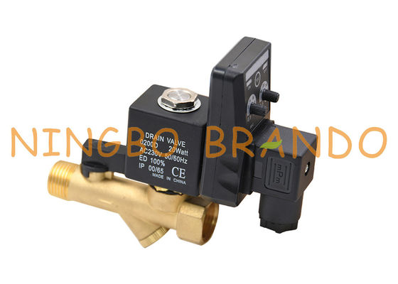 COMBO Jorc Type Air Compressor Automatic Drain Valve 1/2'' 220V