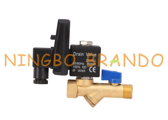 1/4'' 1/2'' Air Compressor Automatic Drain Valve Jorc Type 120V 230V