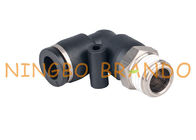 Male Elbow Push To Quick Connect Pneumatic Hose Fittings 1/4'' 8mm