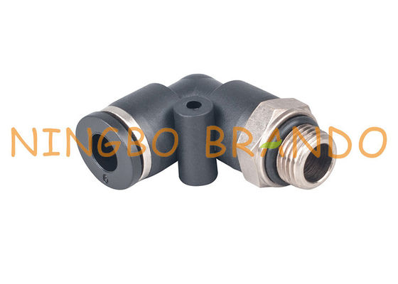 1/8'' 6mm Male Elbow Push In Quick Connect Pneumatic Hose Fittings