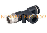 1/4'' 8mm Quick Connect Male Run Tee Pneumatic Hose Fittings