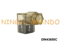 DIN 43650 Type C DIN43650C Solenoid Valve Coil Connector 24VDC