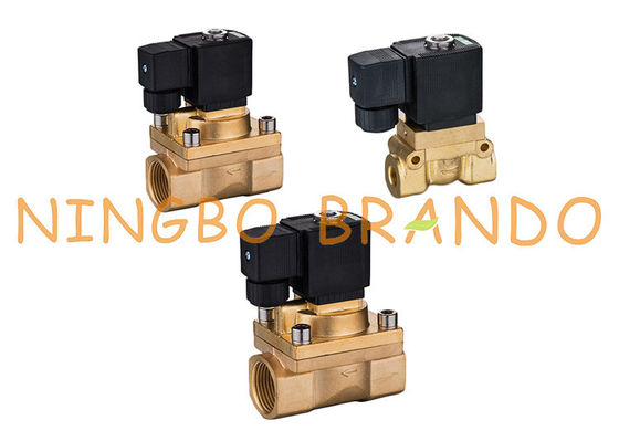 Type 1/2'' 5404 High Pressure Servo-assisted 2/2-way Piston Brass Solenoid Valve