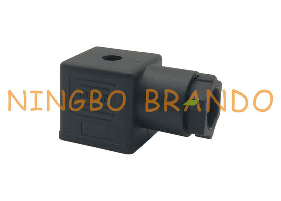 HIRSCHMANN Type 18mm DIN 43650 Form A Black Solenoid Coil Connector