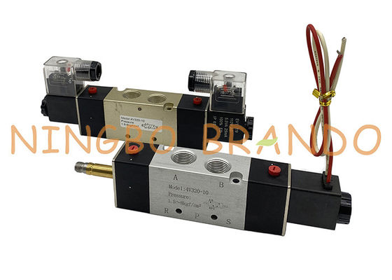 4V320-08 1/4 Inch 5 Way 2 Position Air Control Pneumatic Solenoid Valve