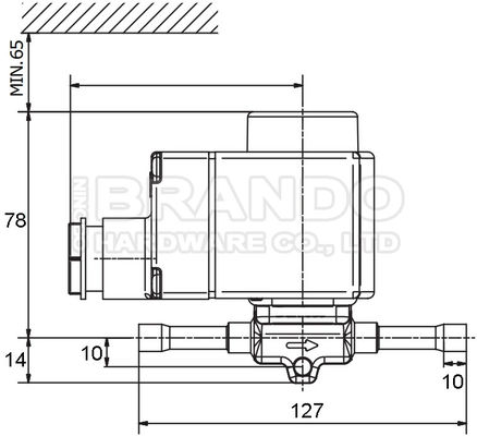 EVR 6 1/2'' 032L1209 032L7144 Danfoss Type Solenoid Valve