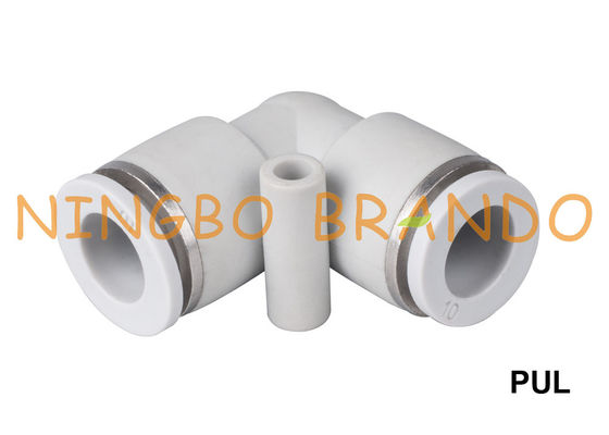 3/8'' PUL Union Elbow Pneumatic Fittings Push To Connect