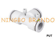 PUT Union Tee Pneumatic Fittings Quick Connect 1/8'' 1/4'' 3/8'' 1/2''