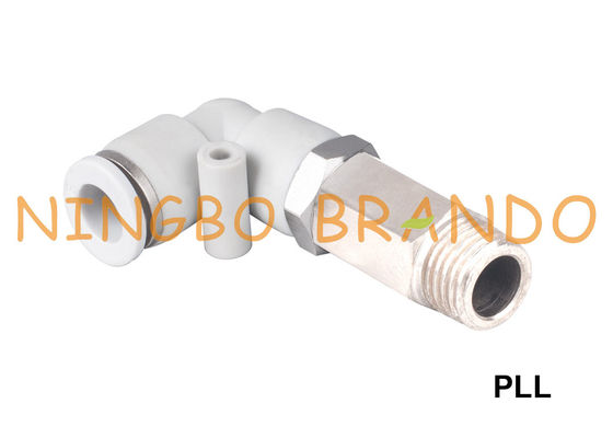 PLL Extended Male Elbow Pneumatic Hose Fittings 1/8'' 1/4'' 3/8'' 1/2''