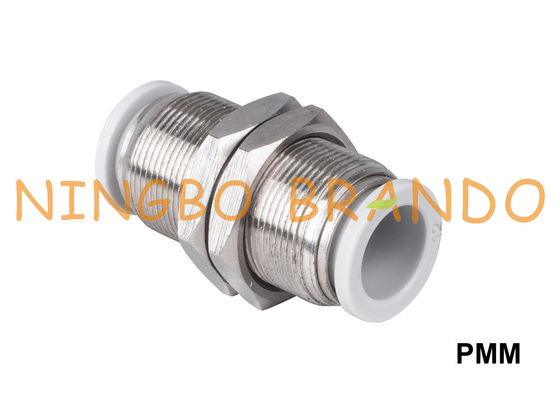 PMM Bulkhead Union Pneumatic Air Fittings 1/8'' 1/4'' 3/8'' 1/2''