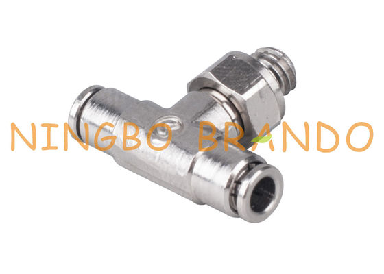 Male Branch Tee Swivel Brass Pneumatic Air Coupler 1/8'' 1/4'' 3/8'' 1/2''