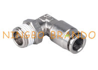 Male 90 Degree Elbow Brass Pneumatic Connector 1/8'' 1/4'' 3/8'' 1/2''