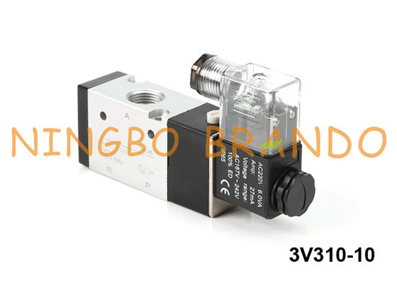 3V310-10 Airtac Type Pneumatic Solenoid Valve 3 Way 220VAC 24VDC