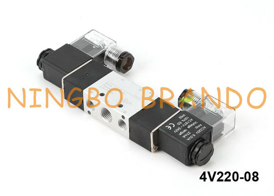 4V220-08 Airtac Type Pneumatic Solenoid Valve 4V220-08-DC24V DC24V