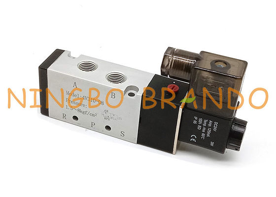 4V310-08 1/4'' 5/2 Way Single Coil Pilot Pneumatic Solenoid Valve