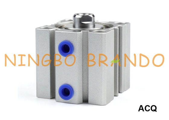 Compact Pneumatic Air Cylinder Double Acting Airtac Type ACQ Series