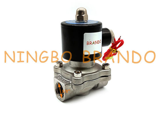 UNI-D Type SUS-10 2S040-10 3/8'' Stainless Steel Water Solenoid Valve